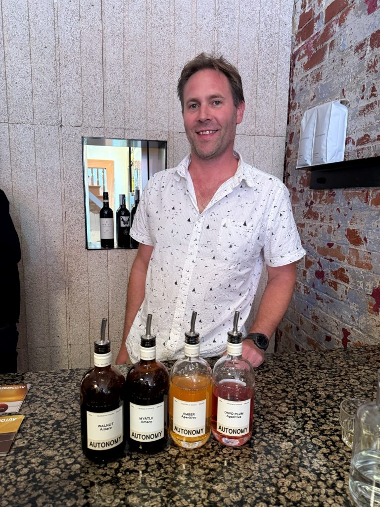 Ash Sutherland, owner and distiller of Autonomy Distillers